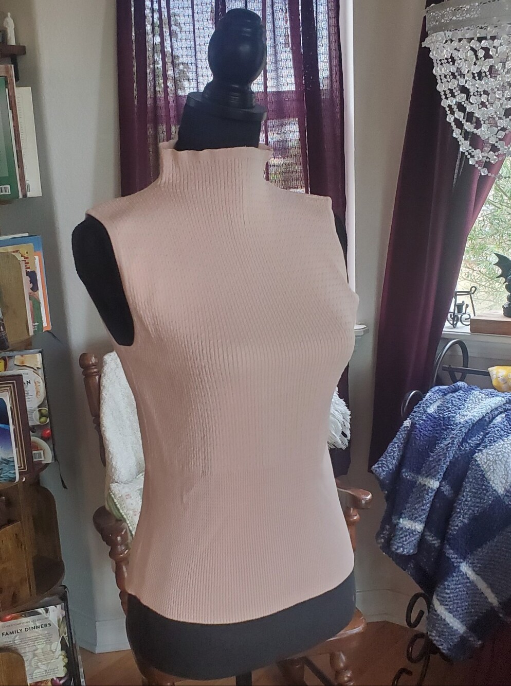 Worth Pink Ribbed Women’s Sweater
